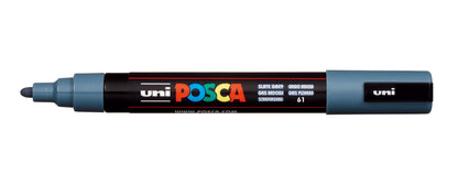 Uni Posca Pc-5M Tusch Slate Grey
