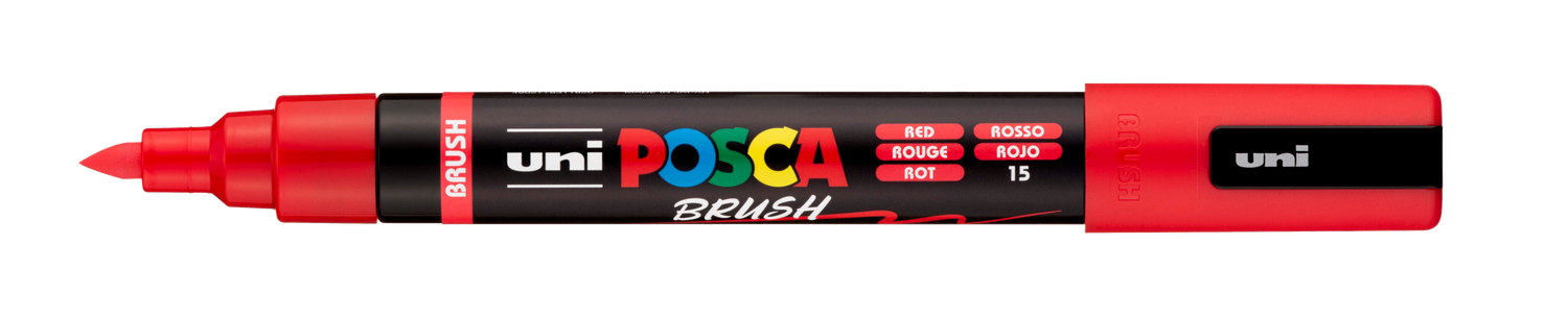 Uni Posca Pc-5BR Tusch Red