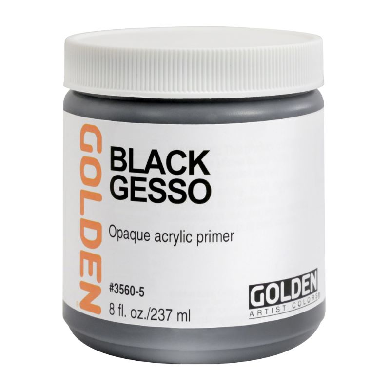 Golden Black Gesso