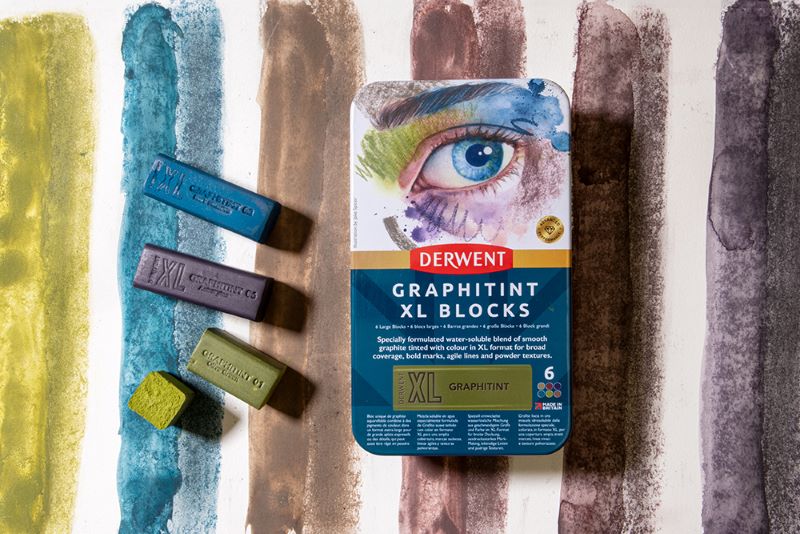 Derwent Graphitint XL Blocks 6 stk.