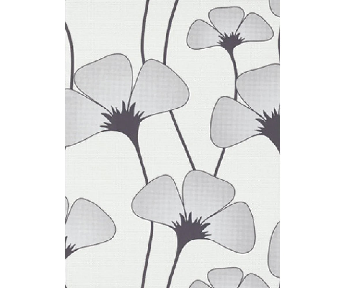 Tapet Erismann Grey Flowers