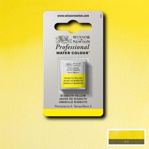 025 Bismuth Yellow, Winsor&Newton akvarel