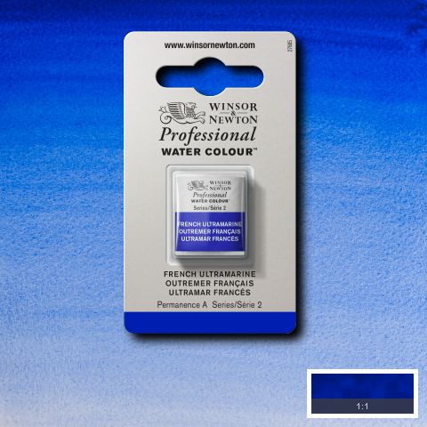 263 French Ultramarine, Winsor&Newton akvarel