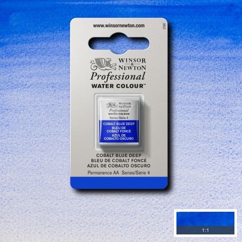 180 Cobalt Blue Deep, Winsor&Newton akvarel