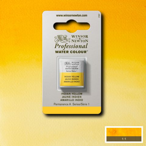 319 Indian Yellow, Winsor&Newton akvarel