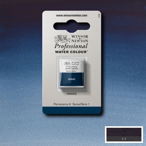 322 Indigo, Winsor&Newton akvarel
