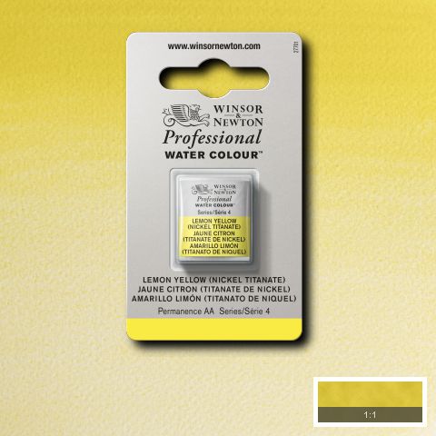 347 Lemon Yellow Hue, Winsor&Newton akvarel