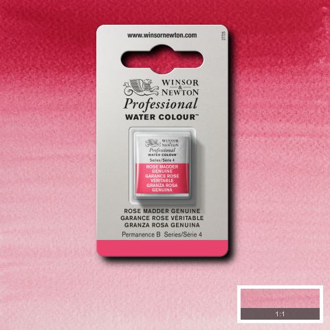 587 Rose Madder Genuine, Winsor&Newton akvarel
