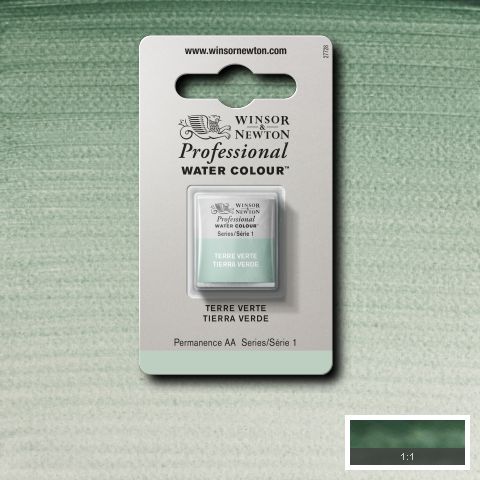 637 Terre Verte, Winsor&Newton akvarel
