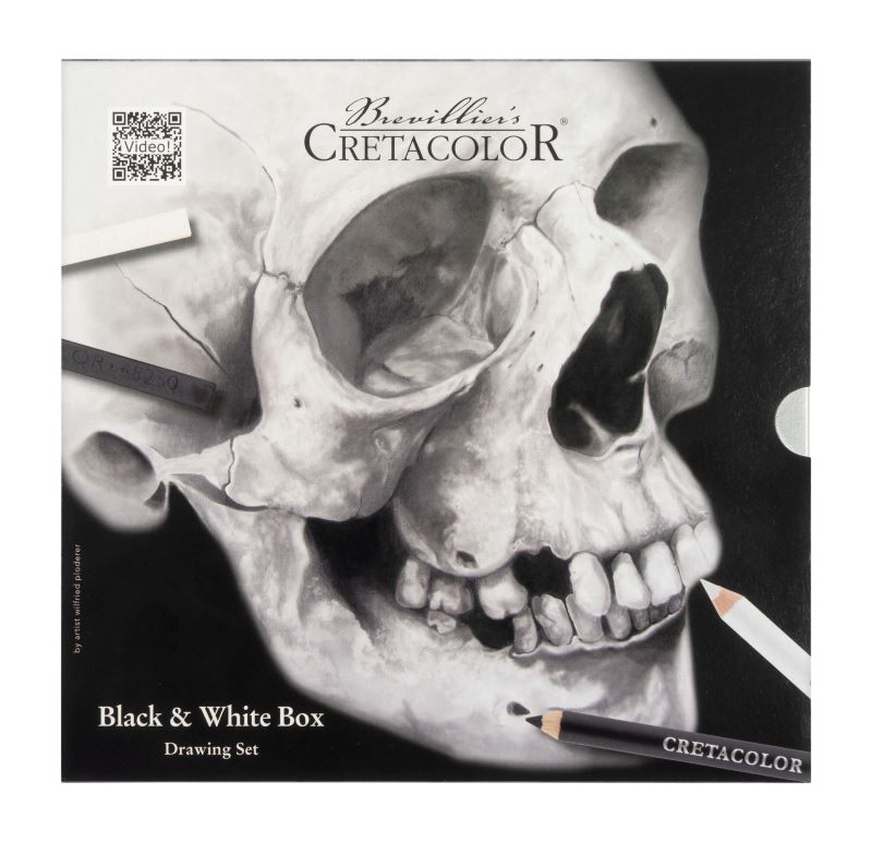 Cretacolor Black &amp; White Box 25 dele