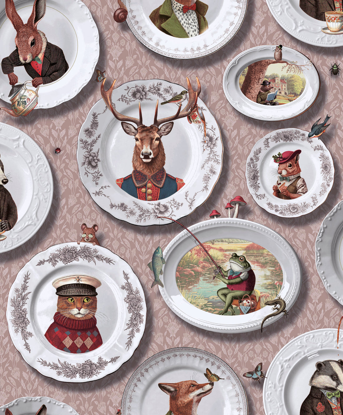 Tapet Tales of The Manor 91963