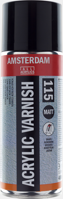 Amsterdam Lakspray Mat til akryl/olie