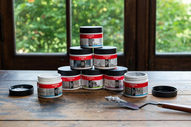 Amsterdam White Gesso 120ml.