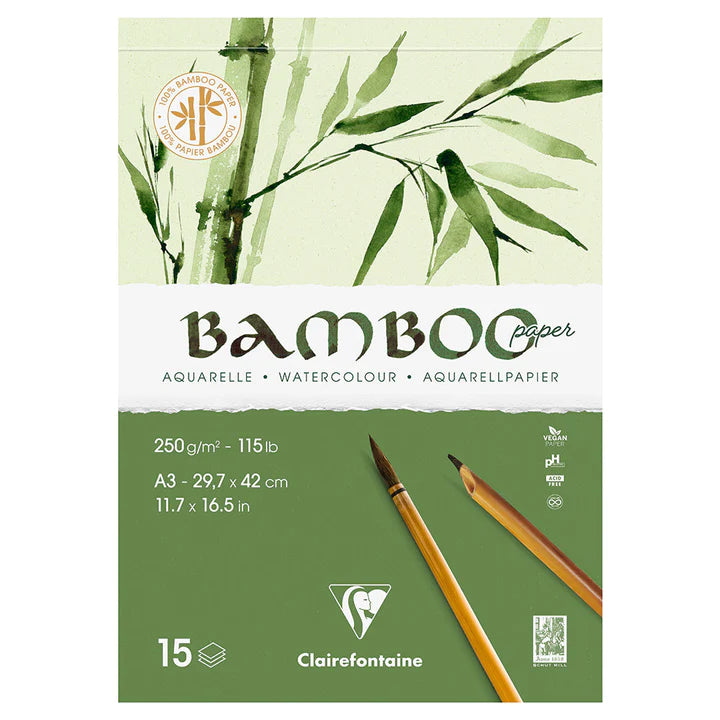 Clairefontaine Bamboo Mix Akvarelpapir