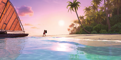 Disney Moana 2 Ocean Spirit Fototapet 500cmx250cm.