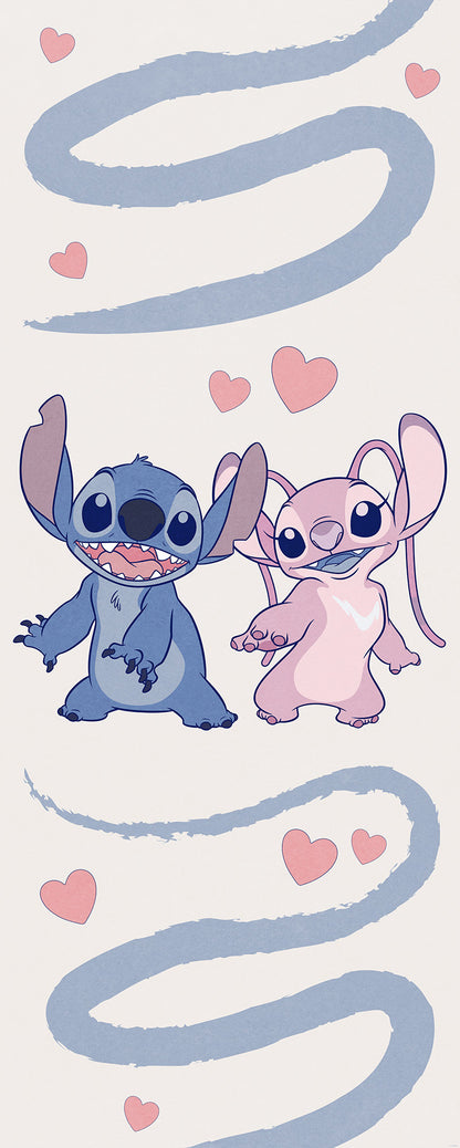 Disney Stich Together Forever Fototapet 100cmx250cm.