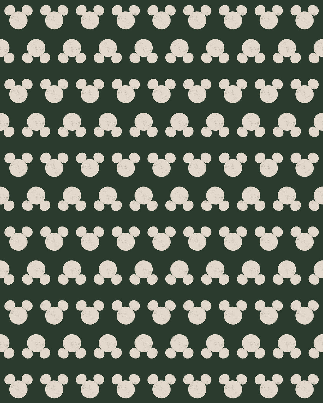 Disney Mickey Mouse Green Heads Fototapet 200cmx250cm