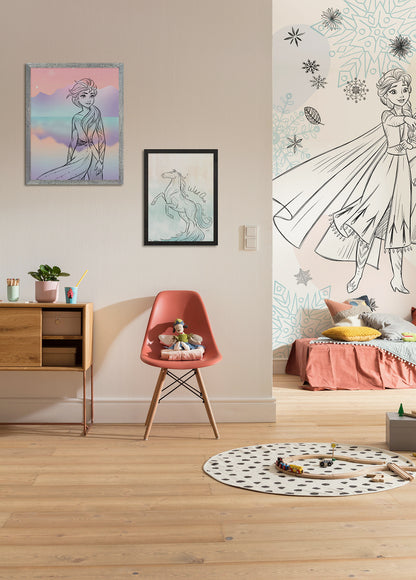 Disney Frozen Sketch Sisters Fototapet 200cmx250cm.