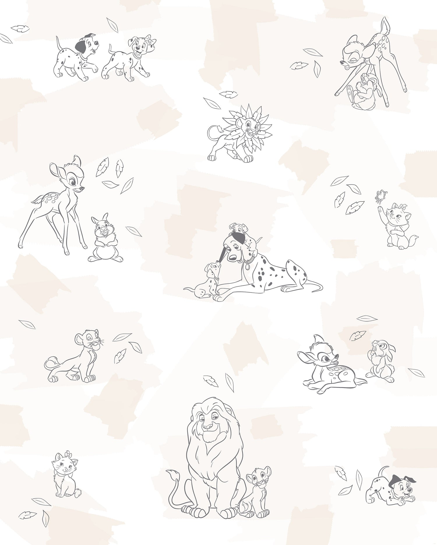 Disney Lady and The Tramp Just a Little Lady Fototapet 200cmx250cm.