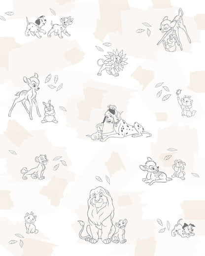 Disney Lady and The Tramp Just a Little Lady Fototapet 200cmx250cm.