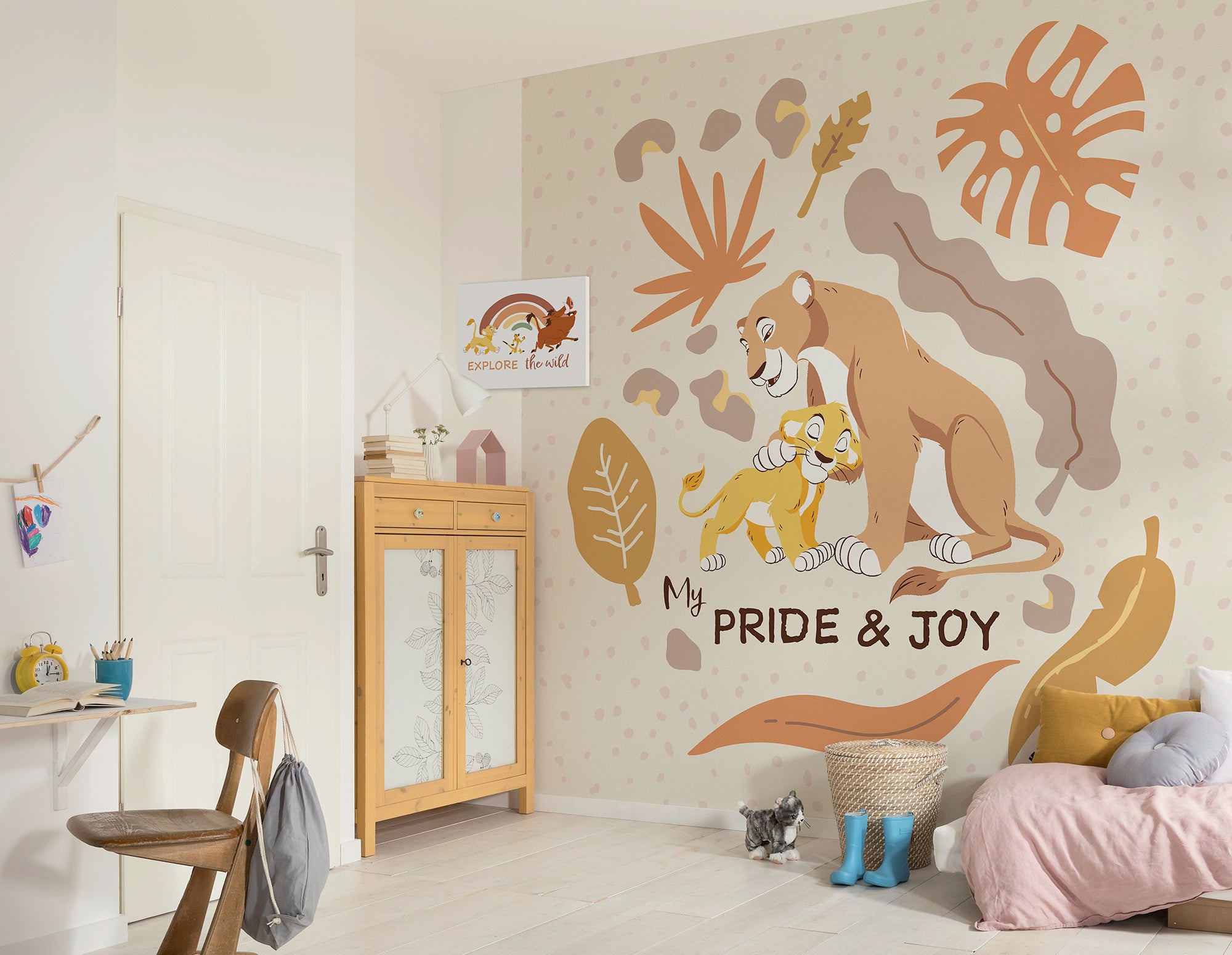 Disney The Lion King My Pride and Joy Fototapet 250cmx250cm
