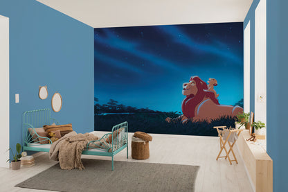 Disney The Lion King Stargazing Fototapet 350cmx250cm.