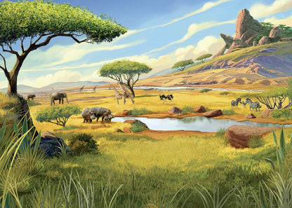 Disney The Lion King Savanna Fototapet 350cmx250cm.