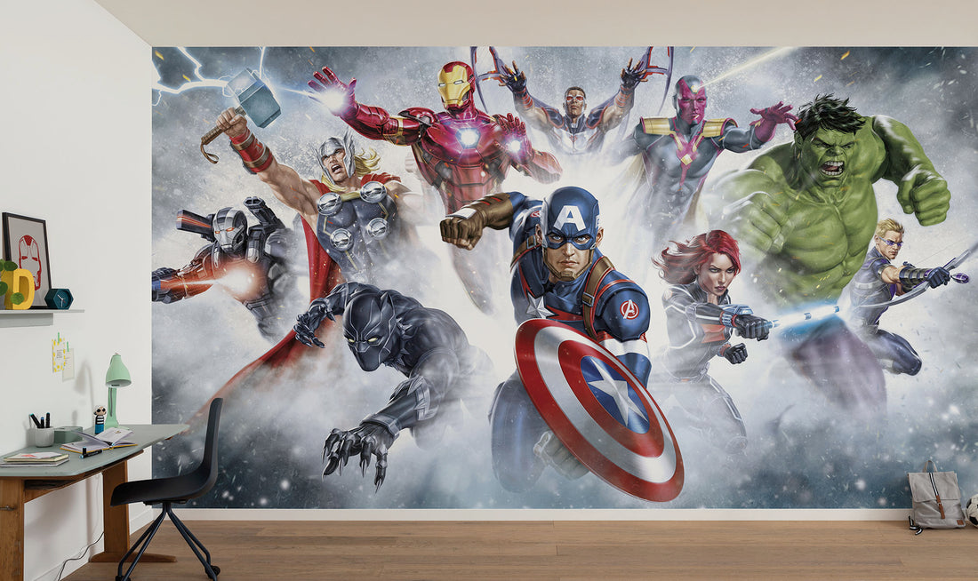 Marvel Avengers Strike Fototapet 450cmx250cm.