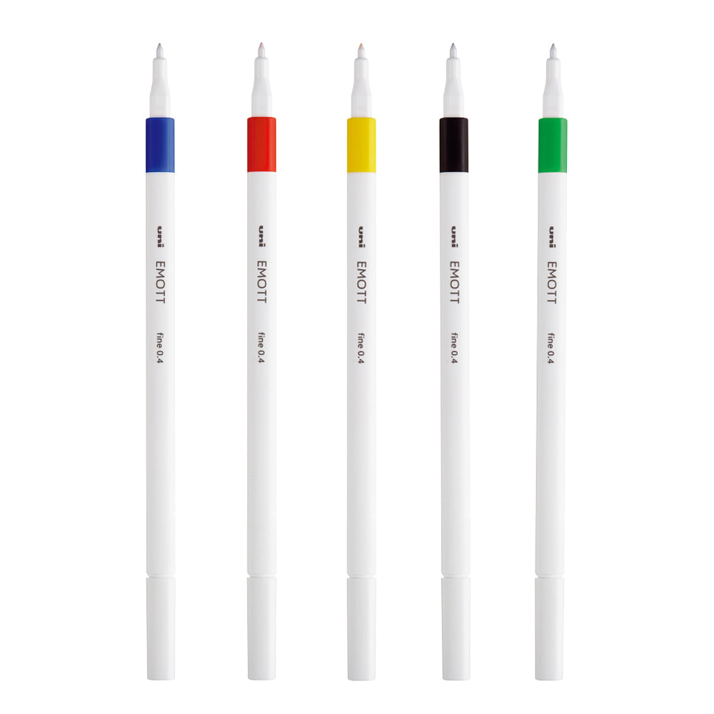 Uni Emott ever fine Liner no. 1  5stk. Pk.