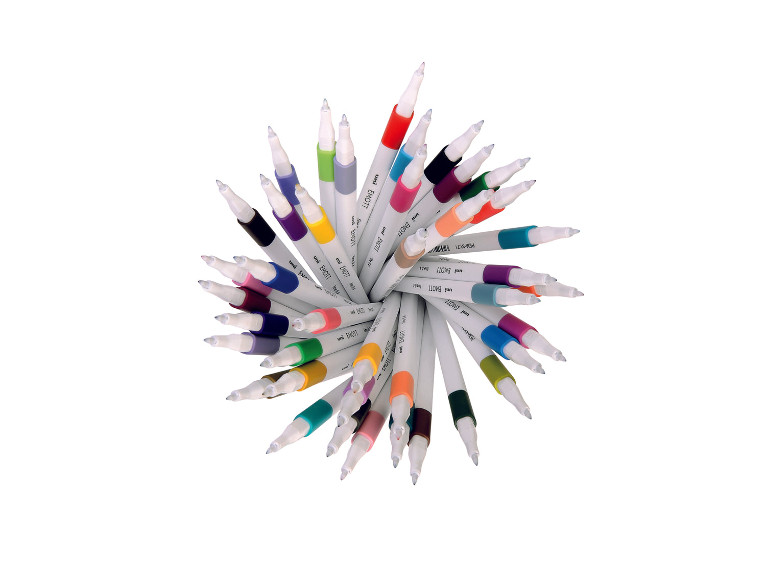 Uni Emott Fine Liner - sæt m. 40 stk.