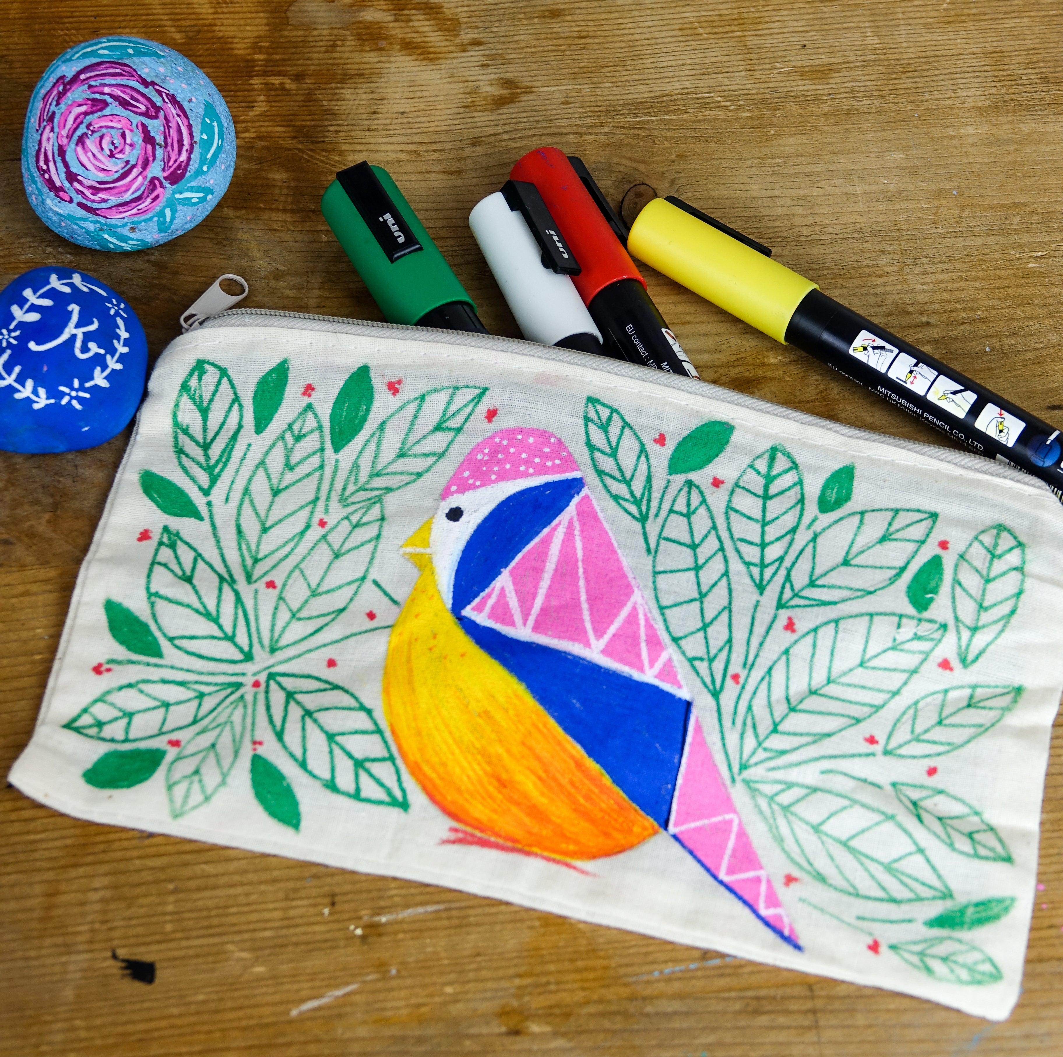 Uni Posca Pc-5M Tusch Bright Yellow