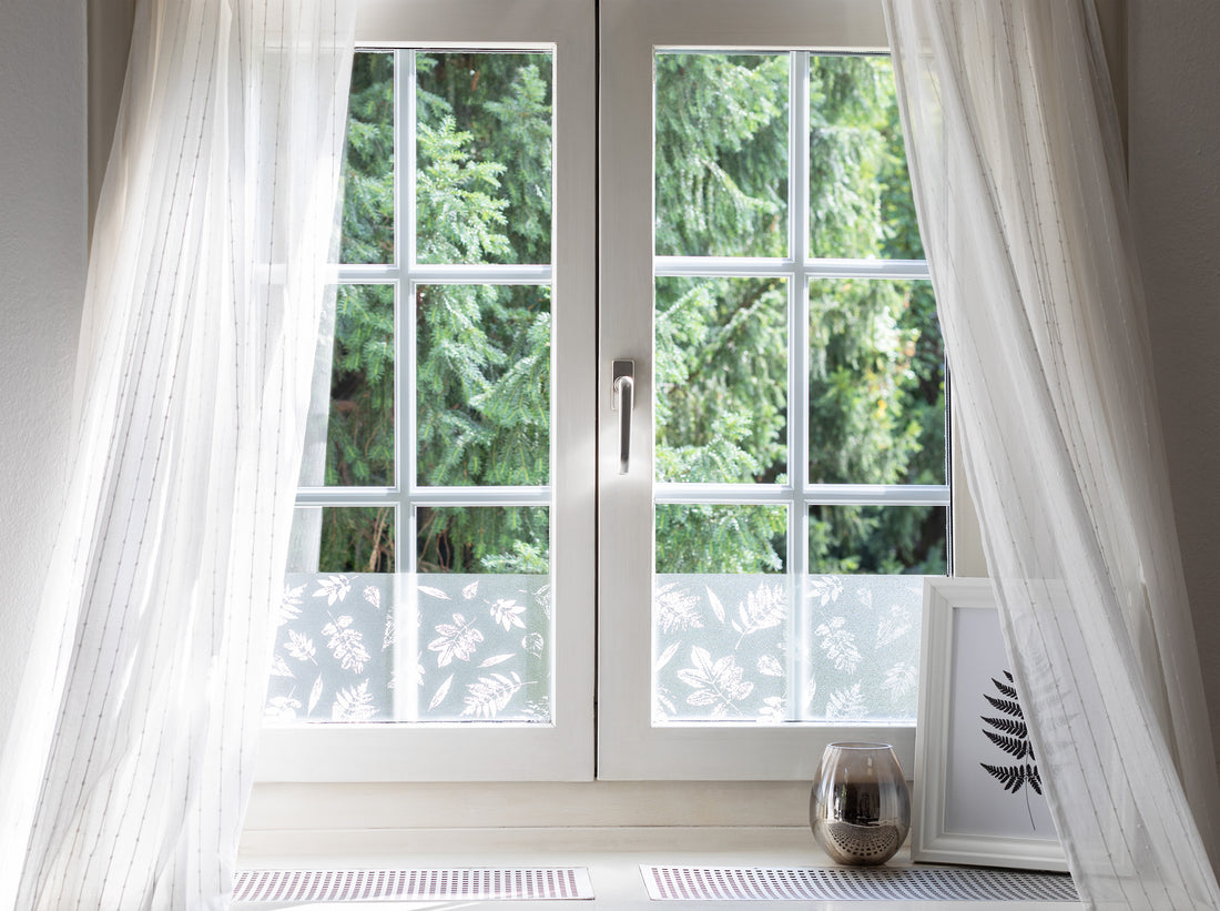 Vinduesfolie static bort Falling Leaves