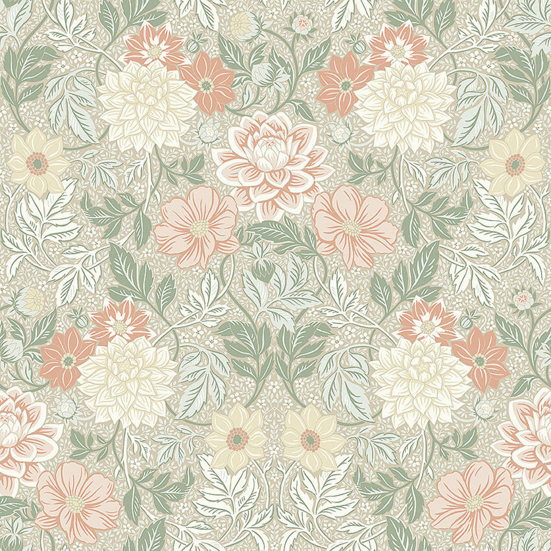 Tapet Falsterbro lll Dahlia Garden 7665