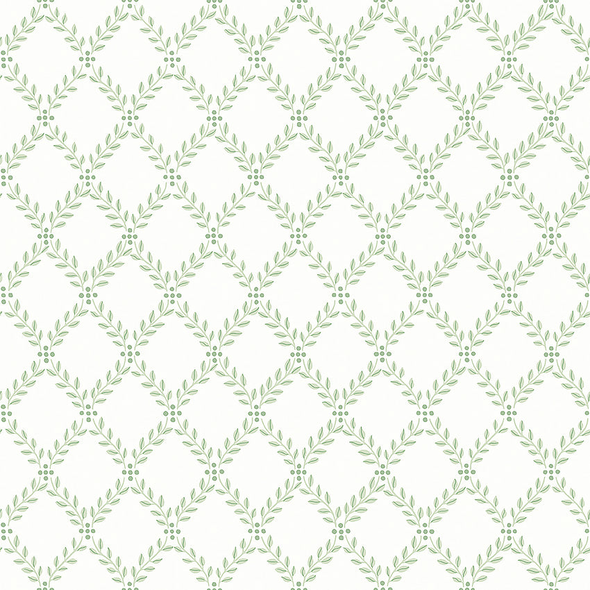 Tapet Falsterbo lll Trellis Leaves 7671