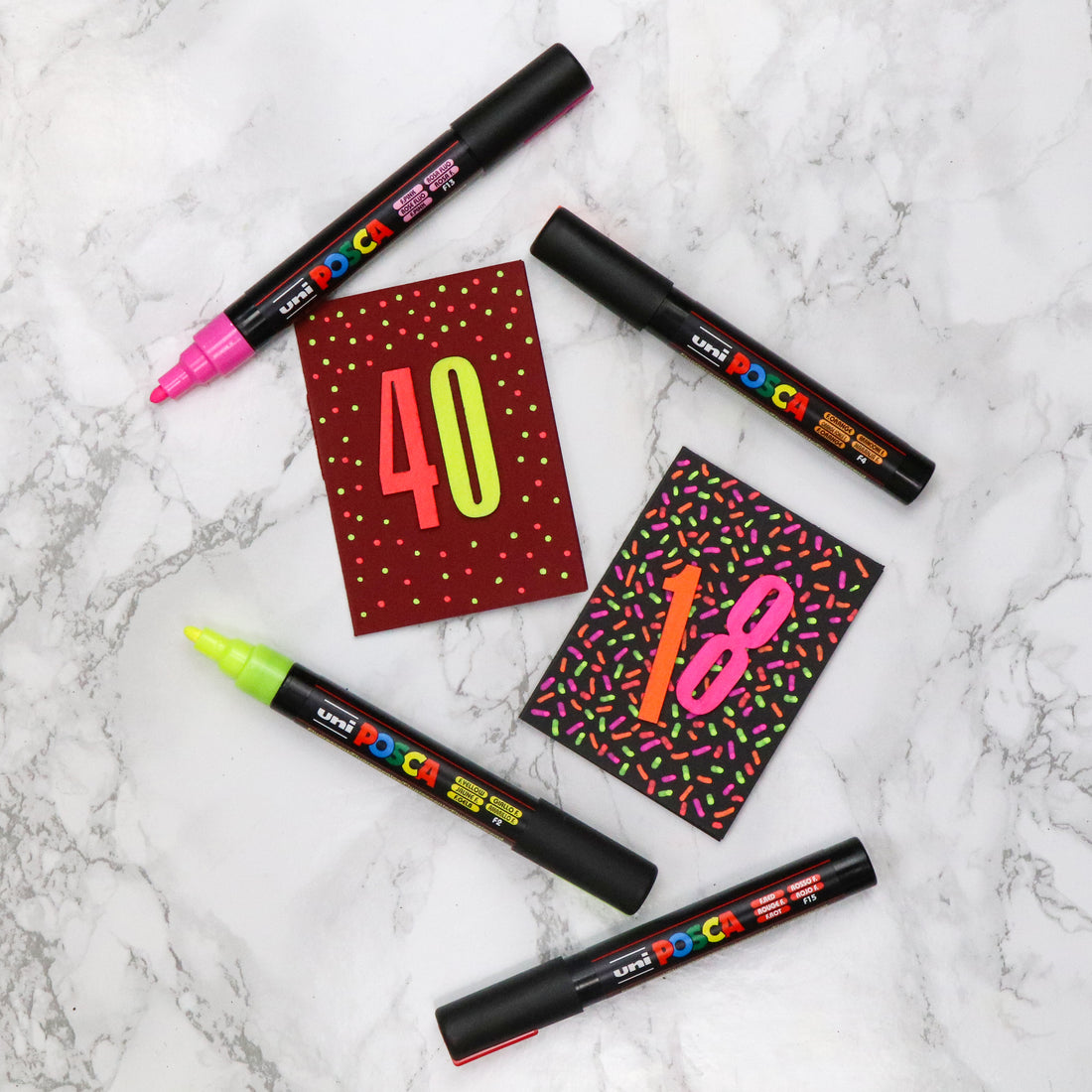 Uni Posca Pc-5M Tusch Neon Pink