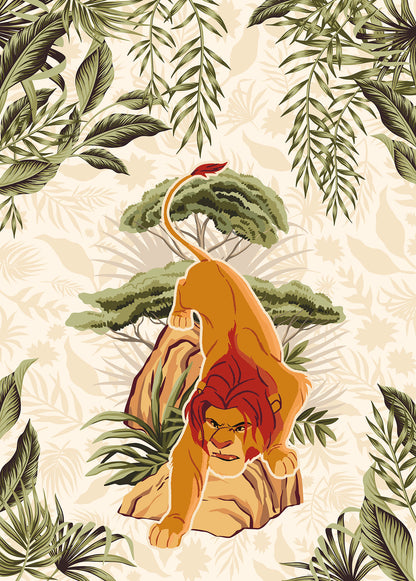 Disney Lion King Long Live The King Fototapet 200cmx280cm.