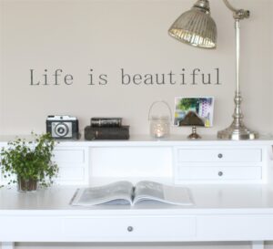 Wallstickers Life is beautiful