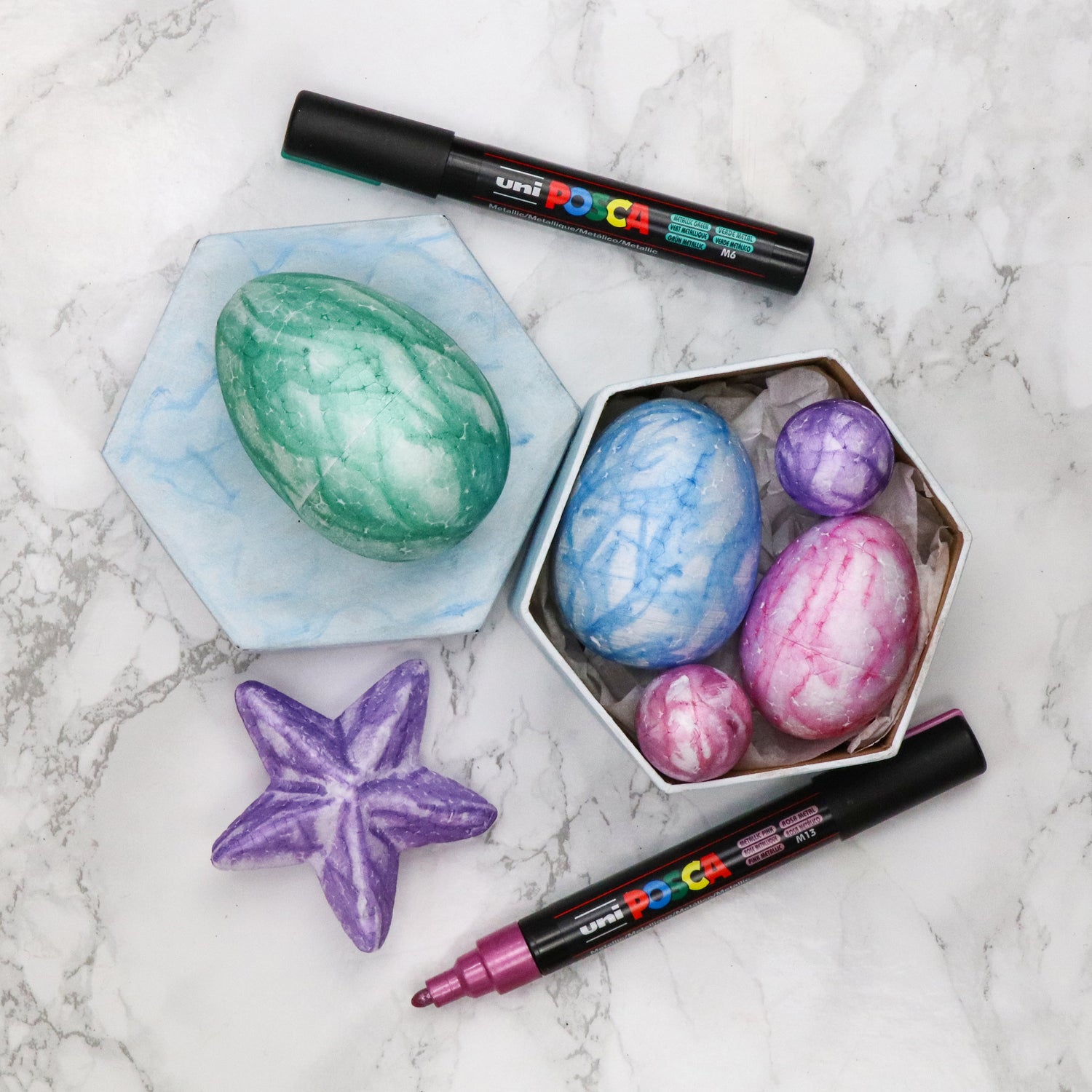 Uni Posca Pc-5M Tusch Silver