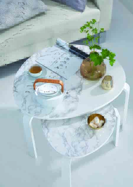 Selvklæbende folie lys grå marmor