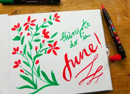 Posca Paint Brush PC-BR 16 stk. sæt