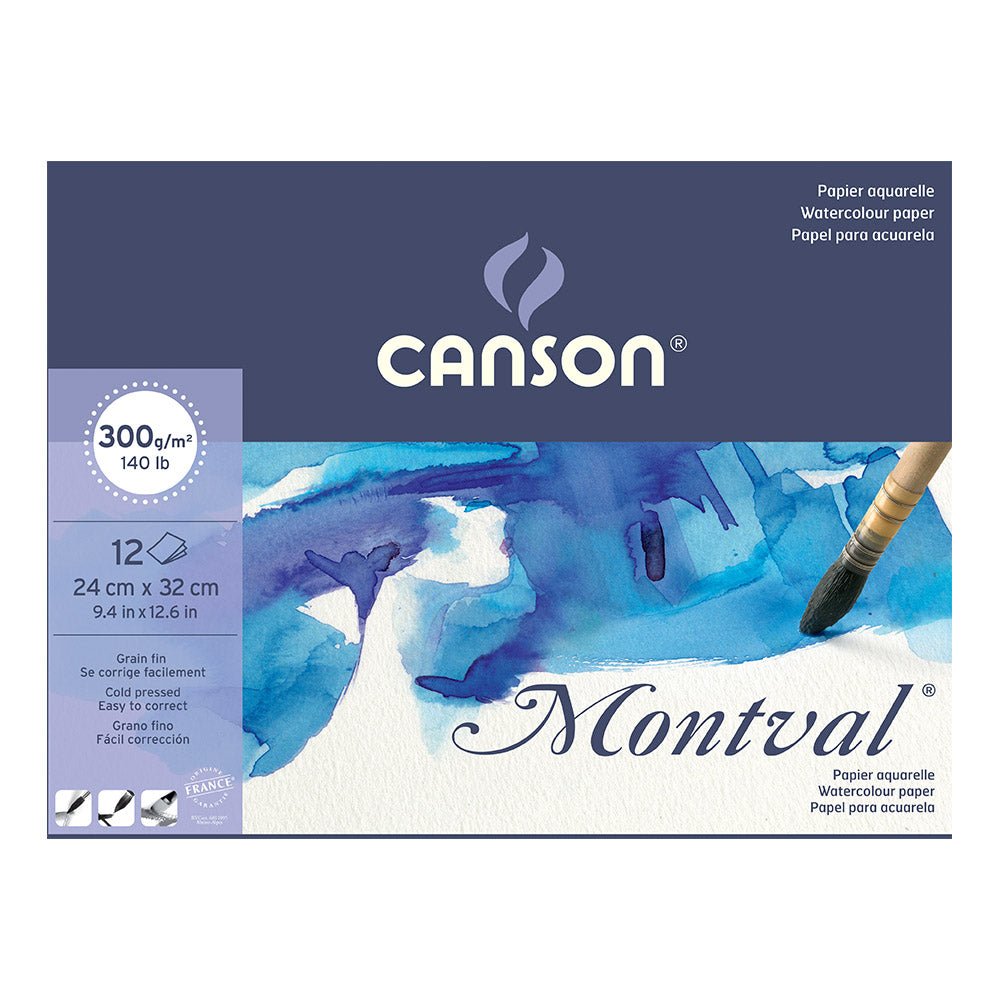 Canson Montval Akvarelpapir 300 gr.