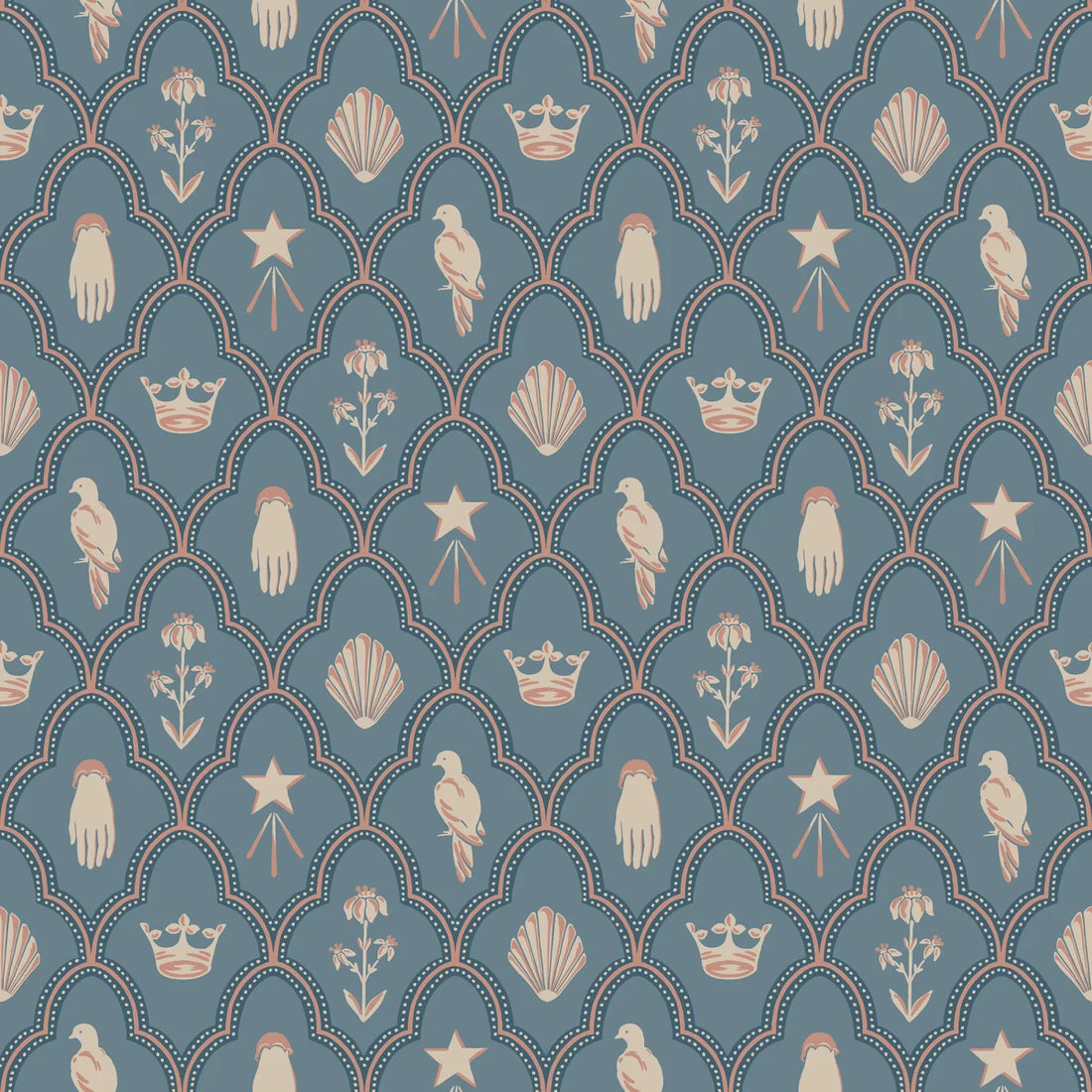 Sandberg Tapet Le Village s10272