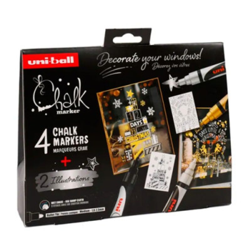 Posca Chalk Julesæt