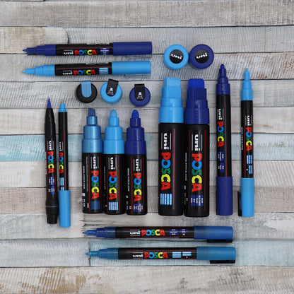 Uni Posca Pc-5BR Tusch Blue