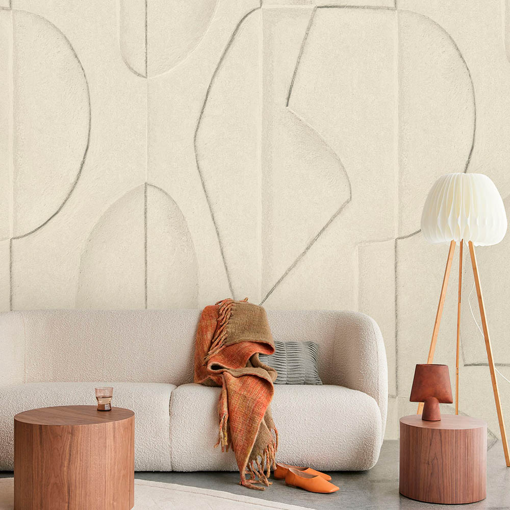 Wallpanels Sculpted Clay Sand 312480