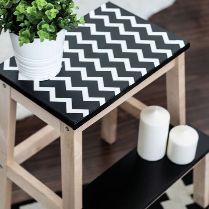 Selvklæbende folie sort mat ral 9011