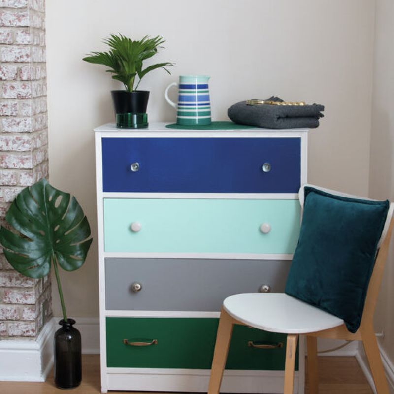 selvklæbende folie Grøn blank ral 6016