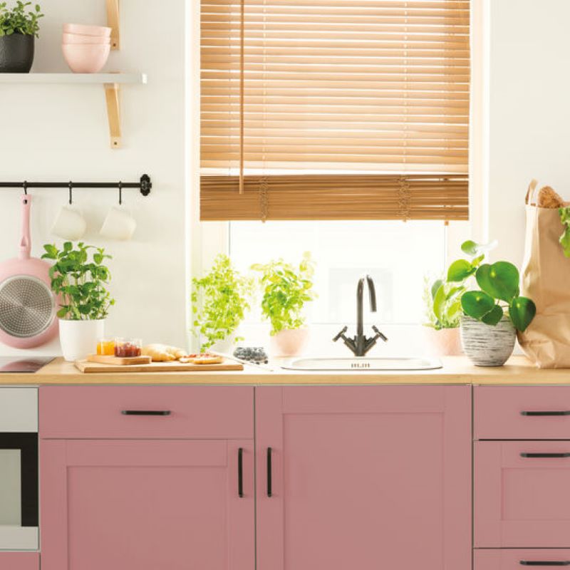 Selvklæbende folie Gammelrosa mat ral 3014