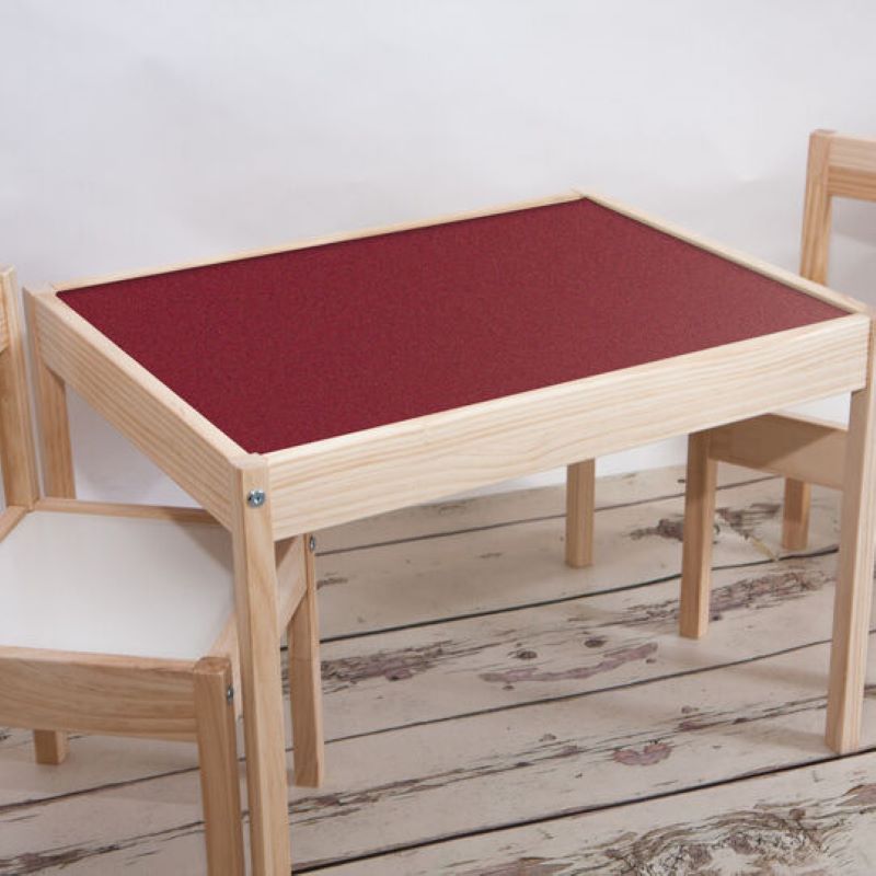 Selvklæbende filt/velour bordeaux
