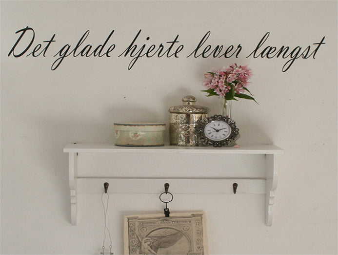 Wallsticker - Det glade hjerte